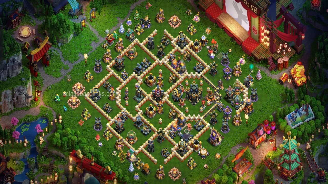 Try this base guys — TH17 Trophy Base