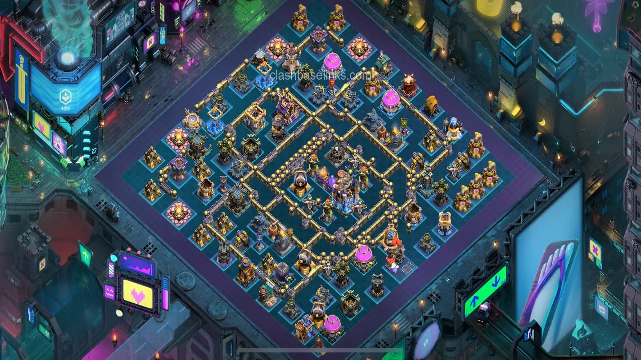 Th 18 Ranked — TH18 War Base