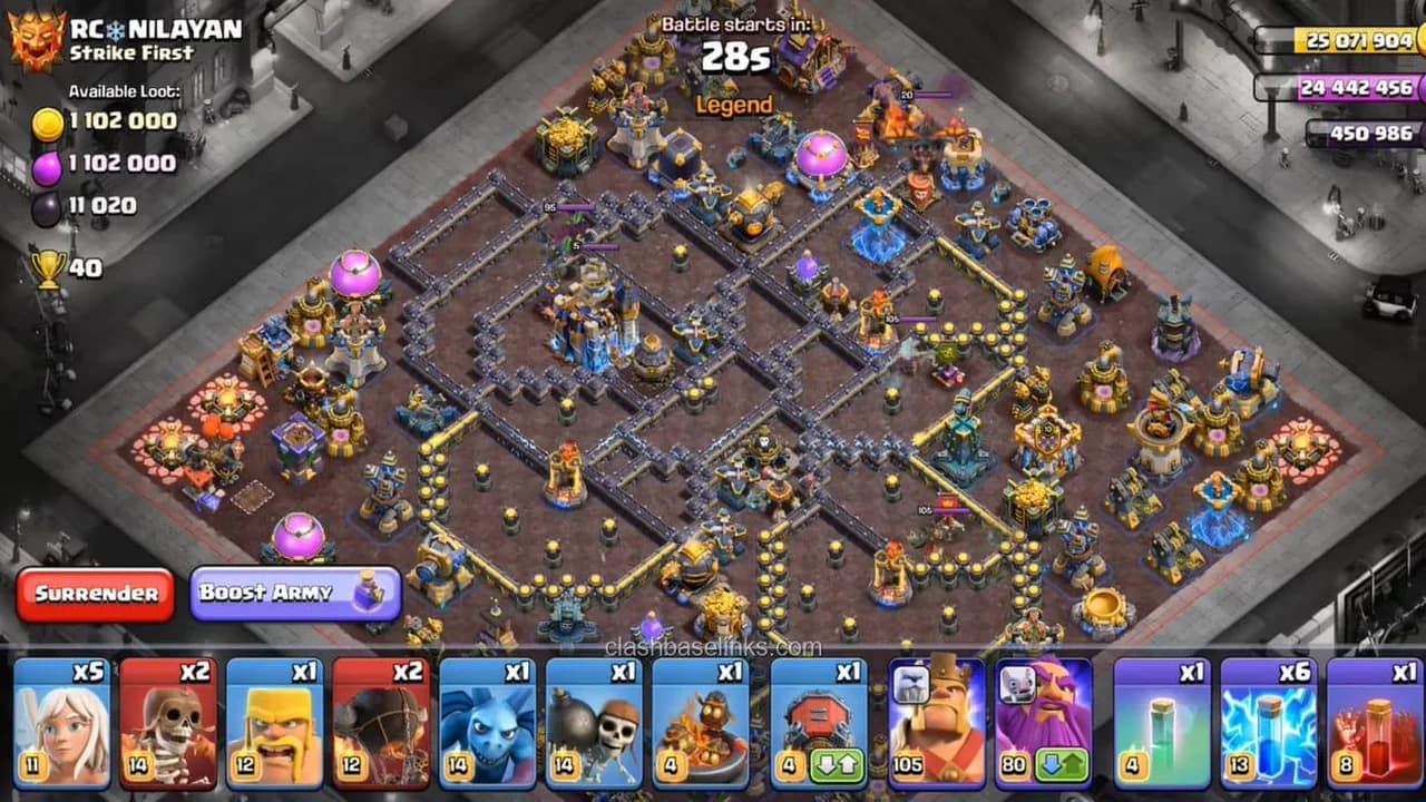 Please help me find this base or something remotely close to it. — TH18 War Base